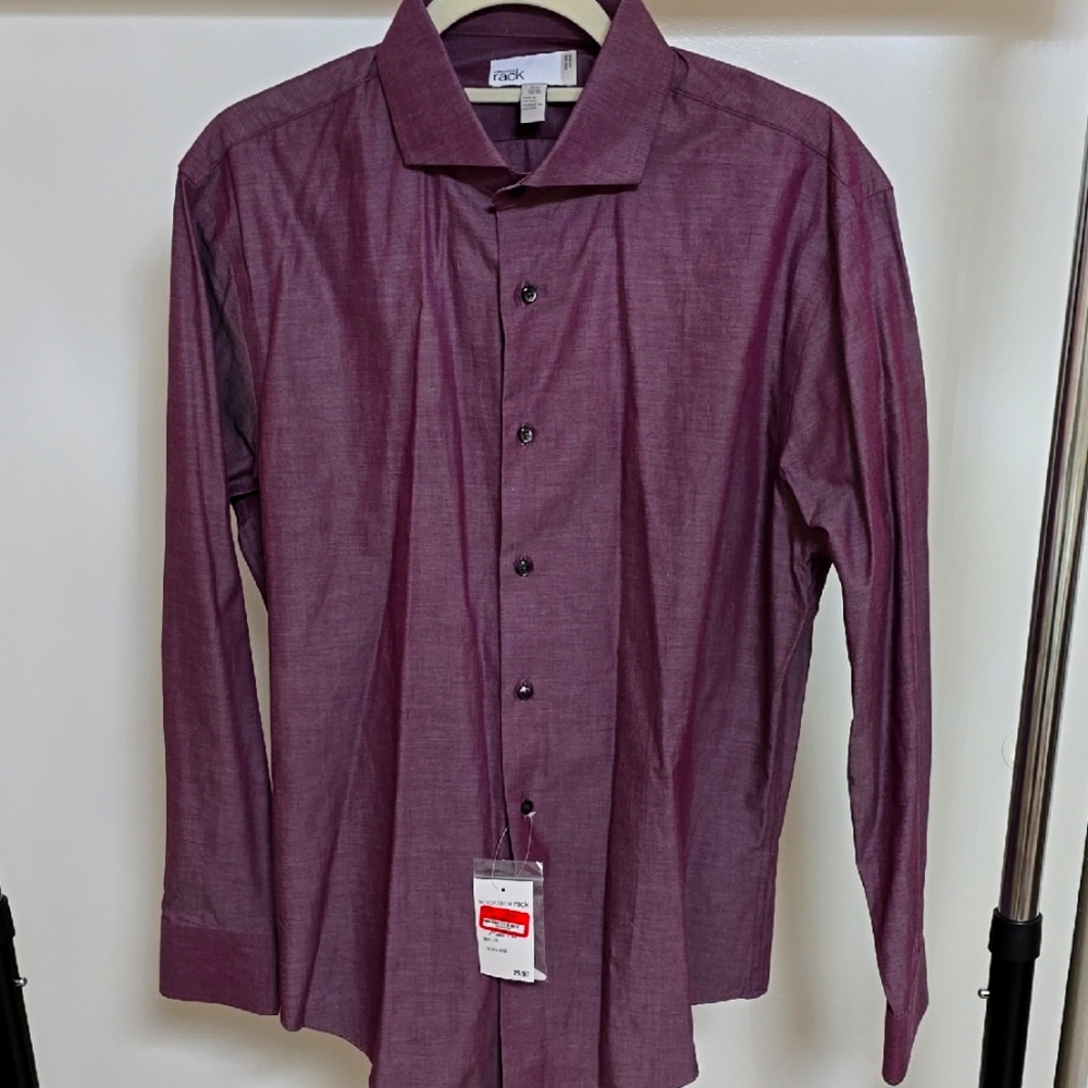 Nordstrom Rack Men's Purple Dress Shirt